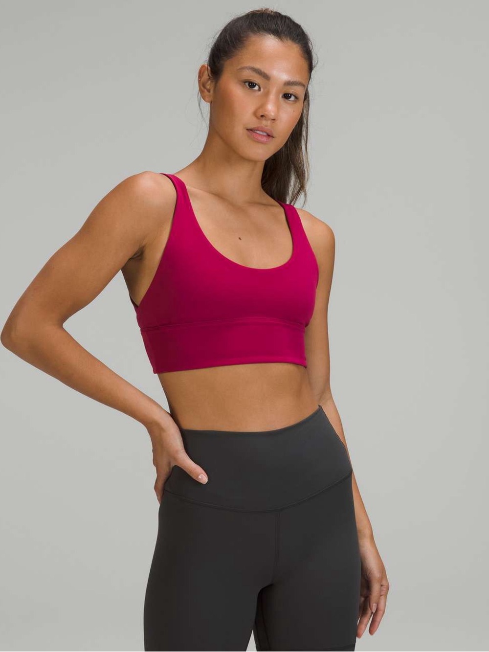 Lululemon Align™ Reversible Bra Size 10 in Pomegranate / Red Merlot - Picture 3 of 11